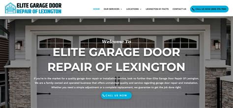 garage door repair in lexington-fayette